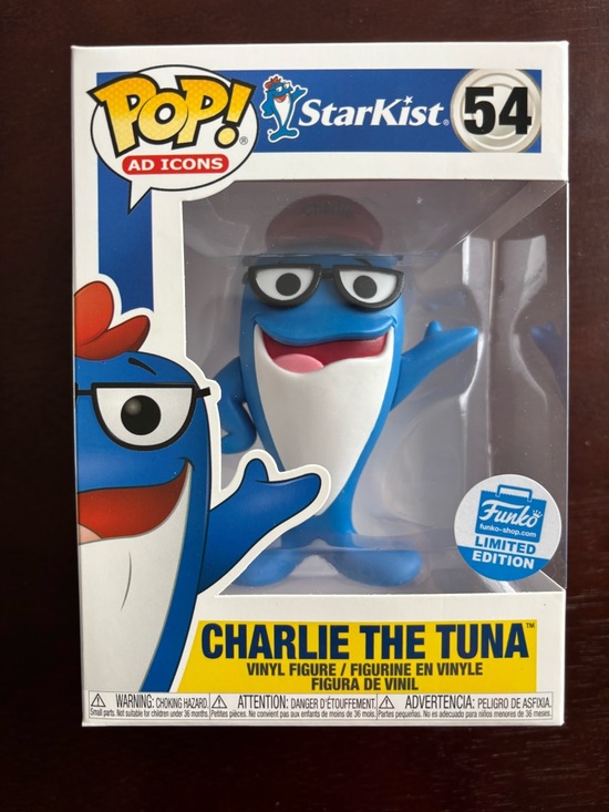 Funko Other - Funko Pop! AD Icons: Charlie The Tuna (Exclusive) #54